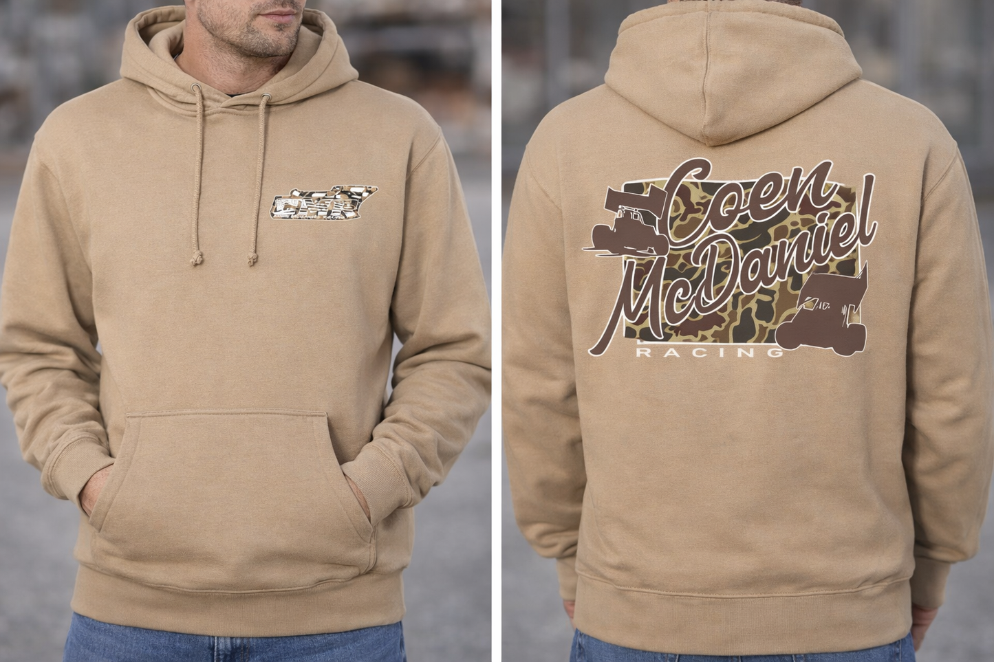 CMR Camo Car Logo Hoodie